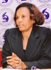 Photo shows Aster sitting