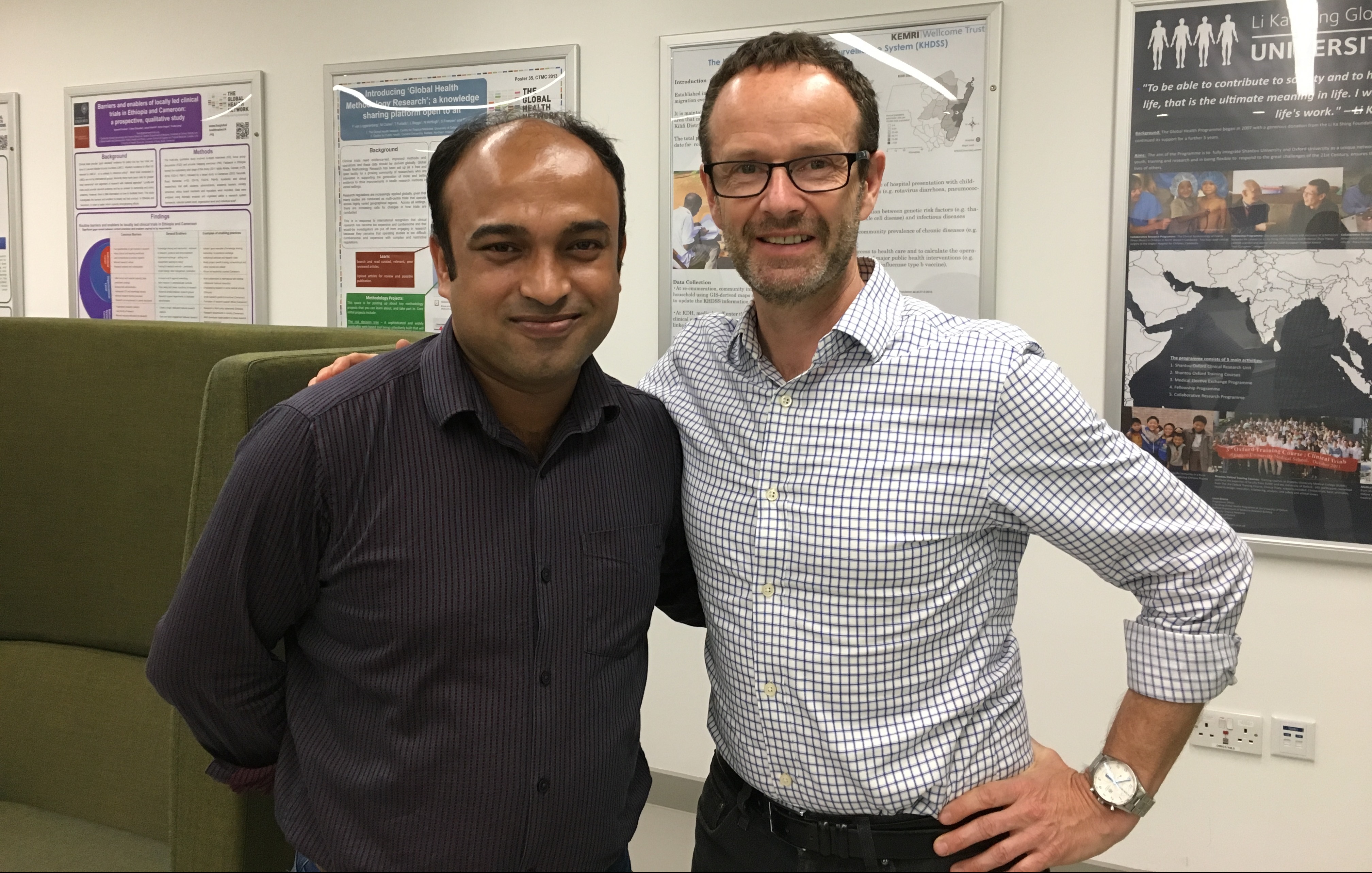 Image of Mohammad and Philippe Guerin