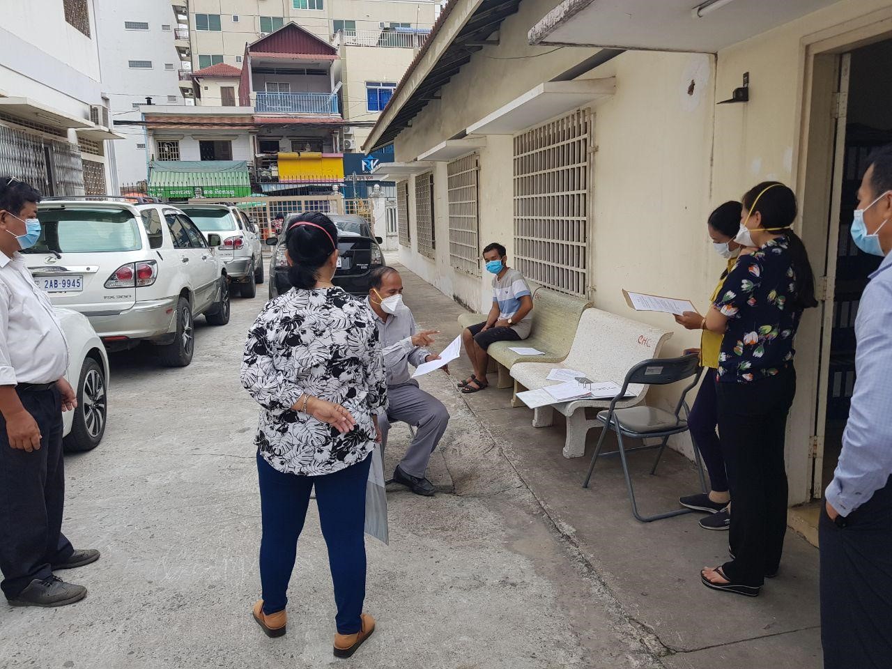 Piloting of study procedures being conducted by Cambodia’s National Center for Tuberculosis and Leprosy Control for the CAM-ShORRT research project.