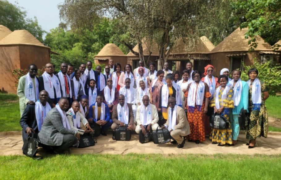 Current Master’s of Public Health students at Senegal’s Université Cheikh Anta Diop, supported by TDR, at an implementation research workshop earlier this year.