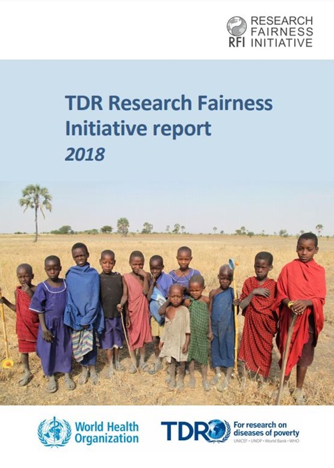 TDR Research Fairness Initiative report 2018