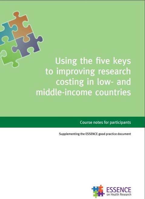 Using the five keys to improving research costing in low- and middle-income countries