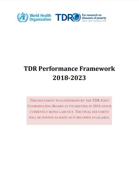 TDR Performance Framework