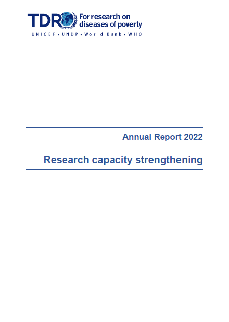 Annual report 2022: Research capacity strengthening