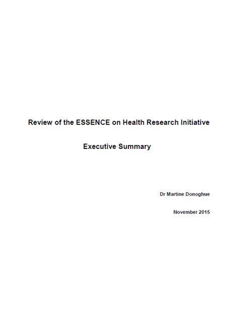 Review of the ESSENCE on Health Research Initiative